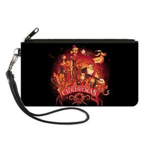 Disney Wallet, Zip Clutch, The Nhtmare Bee Christmas We Wish You A Scary >:)